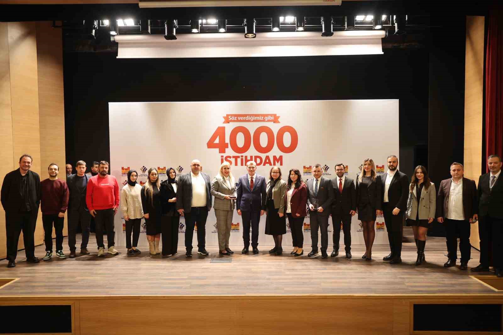 Zeytinburnu Kariyer Merkezi’nden 4.000’inci istihdam