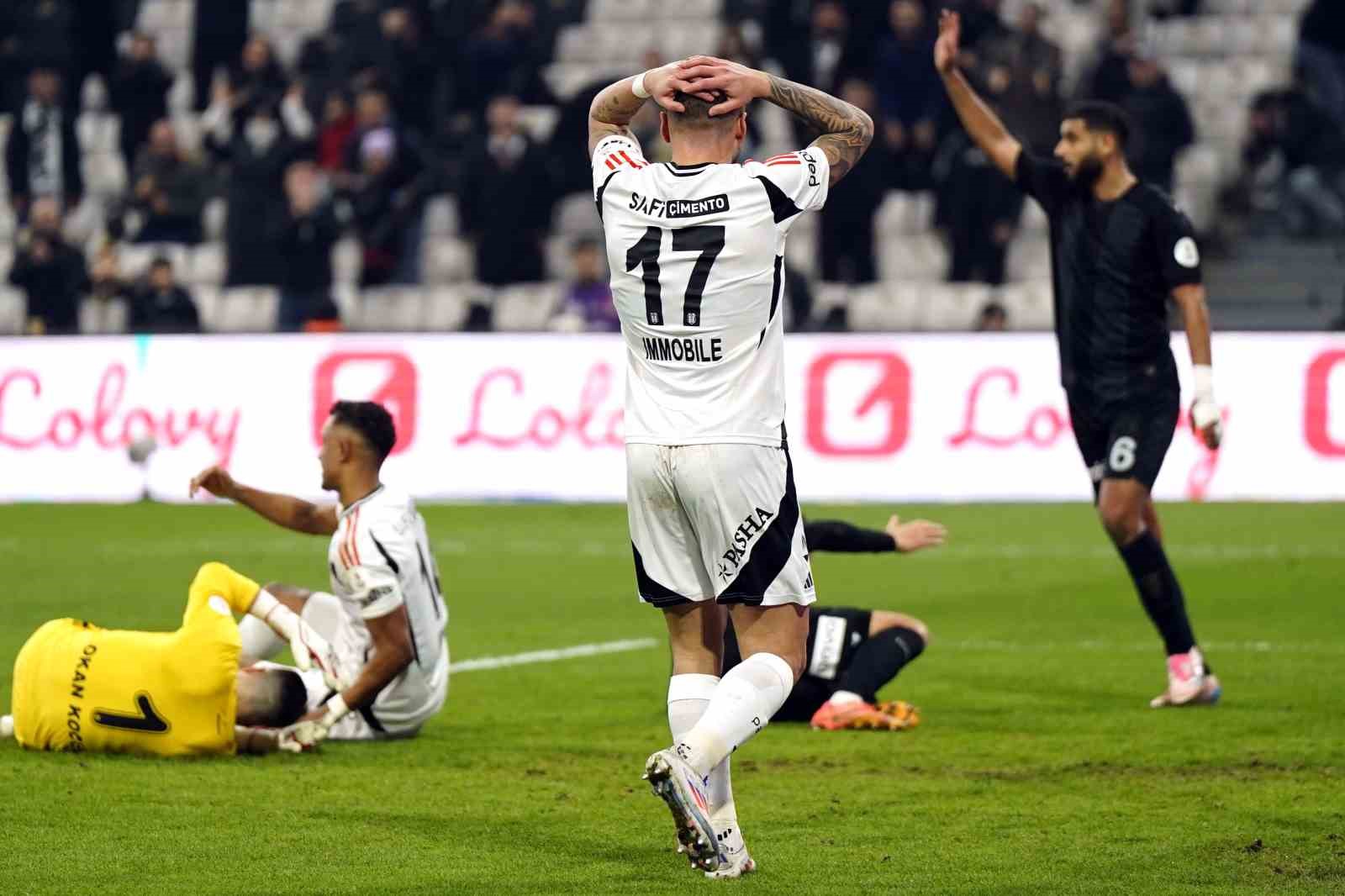 Beşiktaş üst üste 2 galibiyete hasret