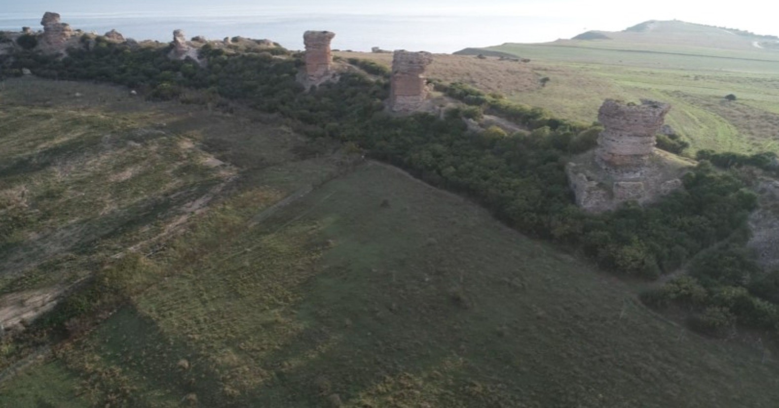 Çanakkale’nin yeni turizm destinasyonu olacak Pegae kalesi, Bizans tarihine ışık tutacak