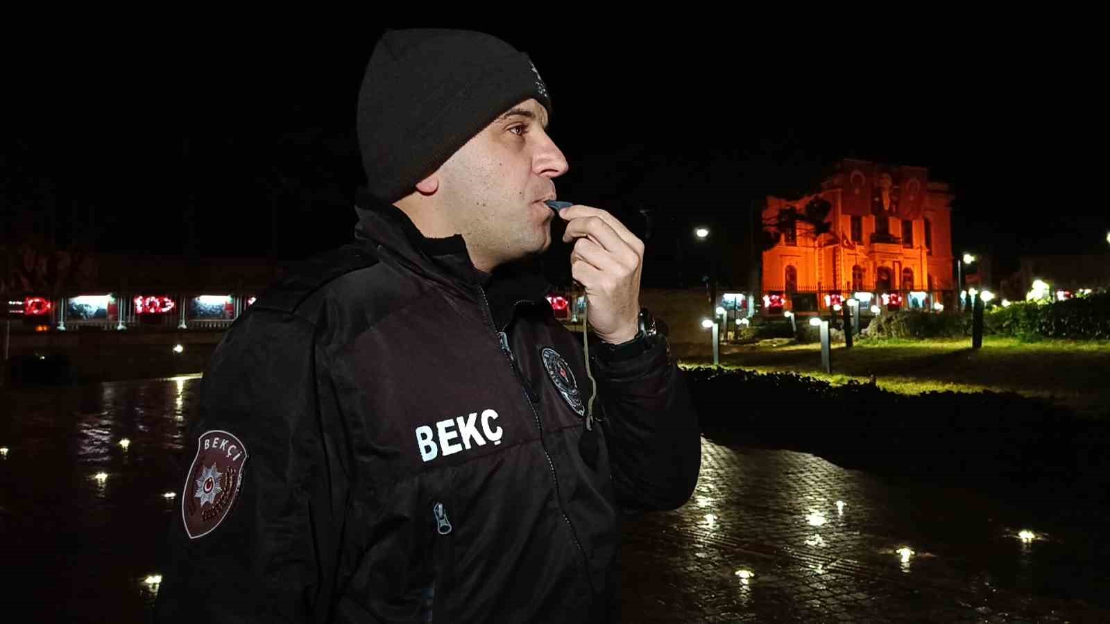 Edirne’de "Gece Kartalları" ıssız sokakların sesi oluyor