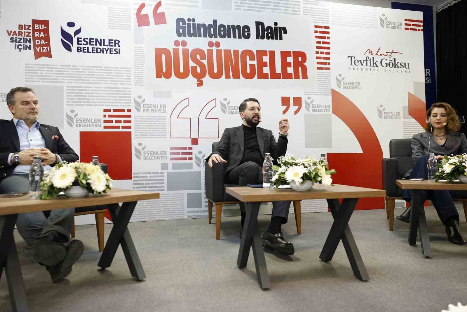 Esenler’de “Gündeme Dair Düşünceler” isimli seminer programı düzenlendi