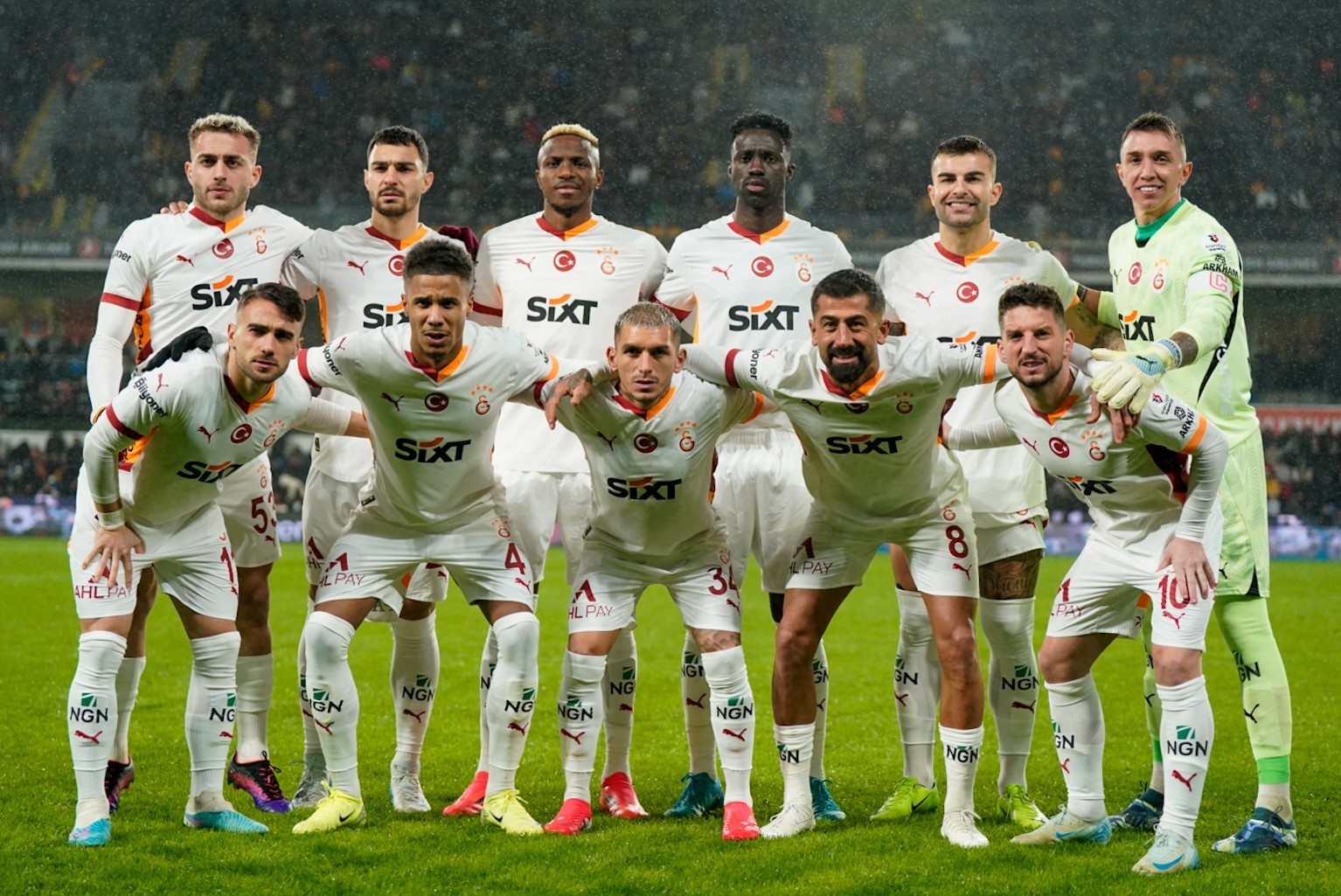 Galatasaray’da kupaya göre 8 değişiklik