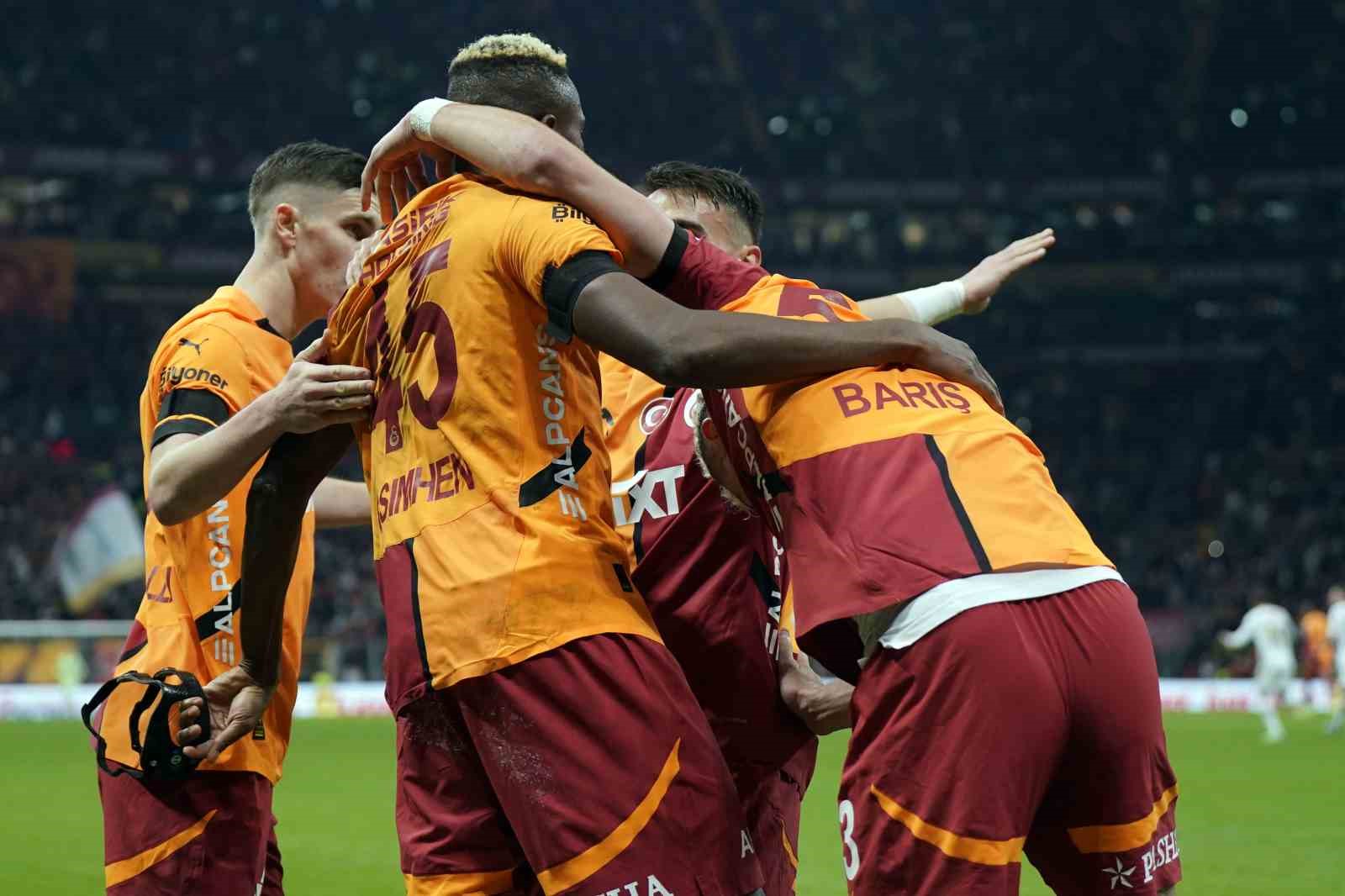 Galatasaray’da yenilmezlik serisini 26’ya çıkardı