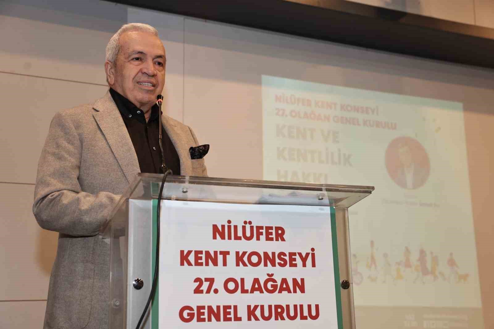 Nilüfer kent konseyi genel kurulunda kentlilik hakkı ele alındı