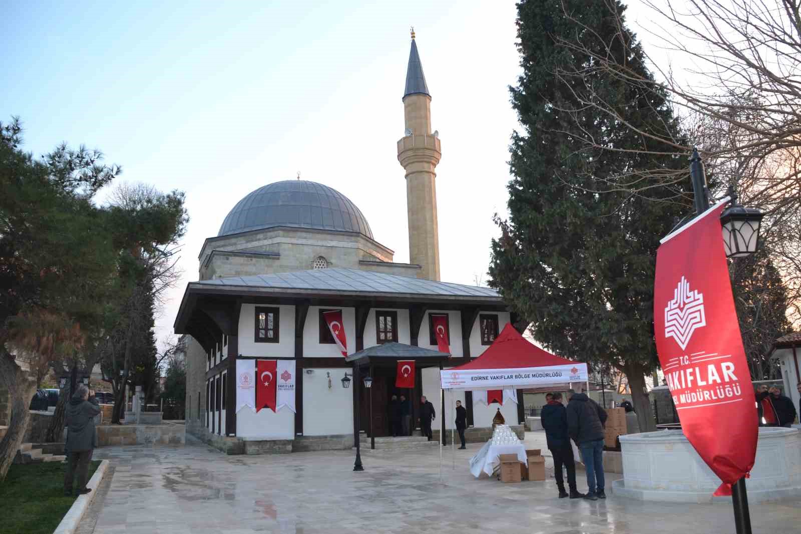 Restorasyonu tamamlanan 5 asırlık cami Regaip Kandili’nde ibadete açıldı