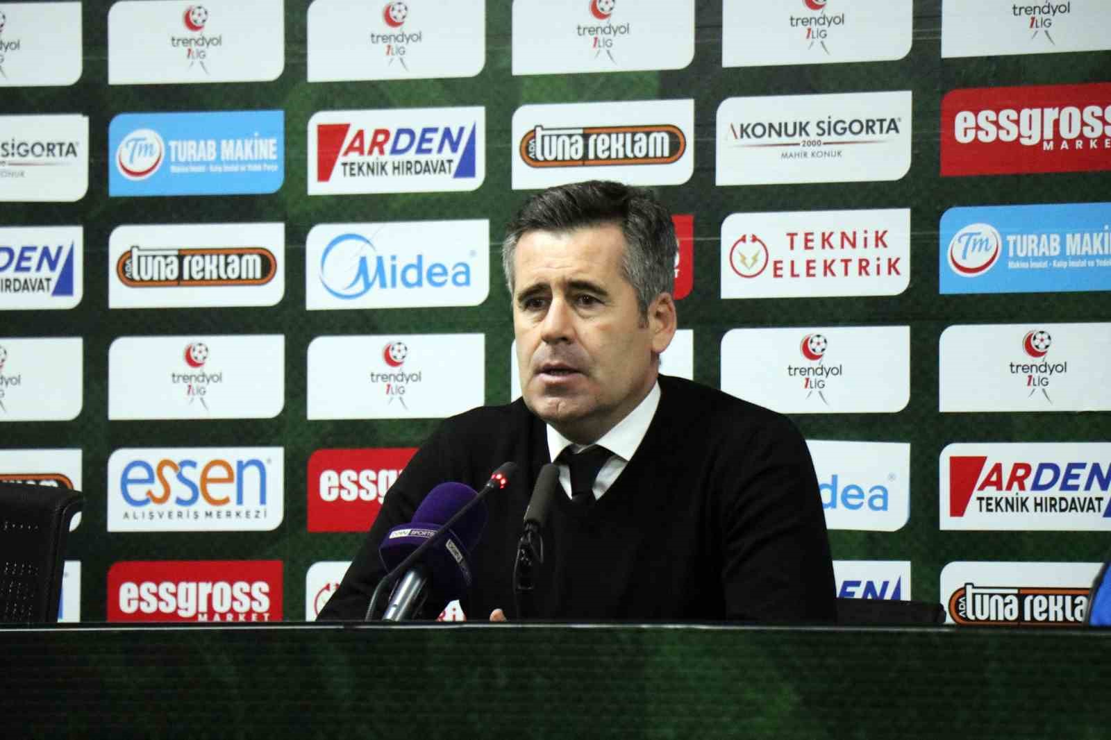 Sakaryaspor - Gençlerbirliği maçının ardından