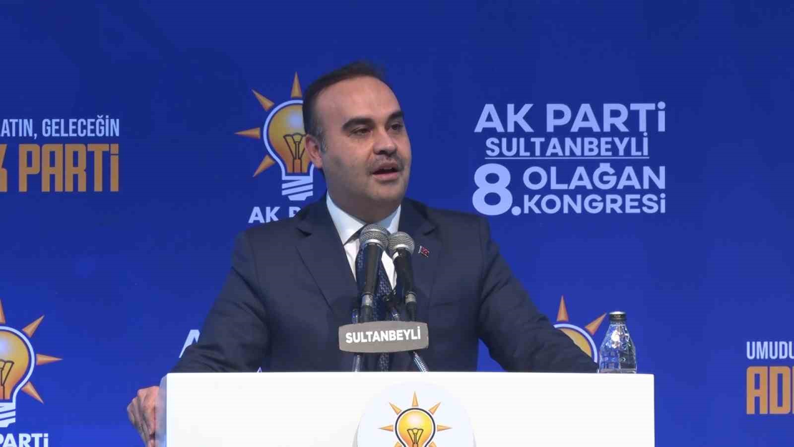 Sanayi ve Teknoloji Bakanı Kacır: "Asla emperyalistlerin oyunlarına gelmedik, gelmeyeceğiz"