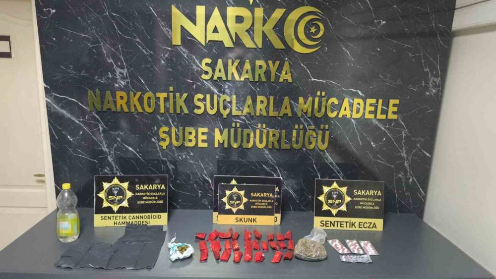 Sakarya’daki uyuşturucu operasyonunda 1 kişi tutuklandı